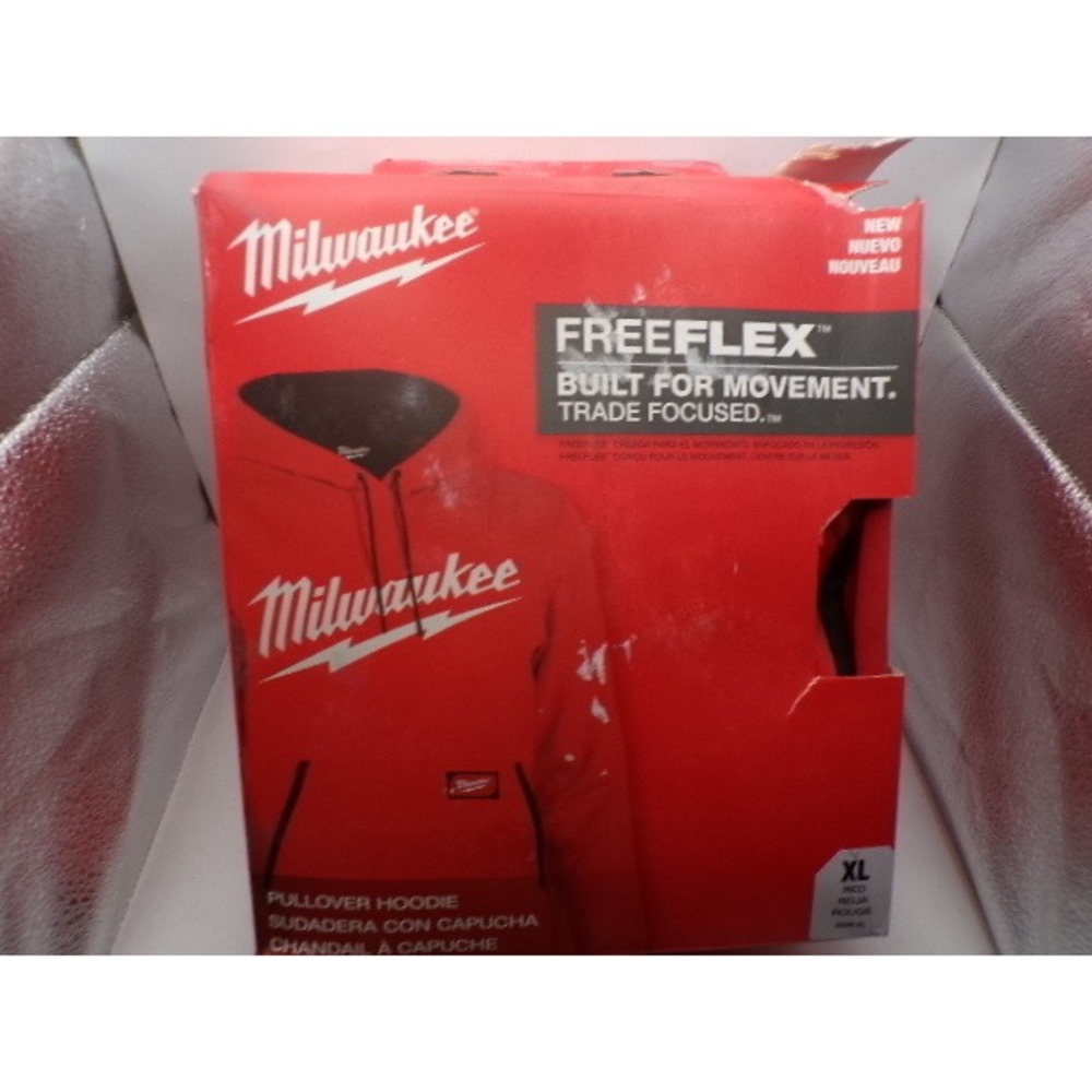 Milwaukee FREEFLEX Pullover Hoodie Red XL Mens Sweatshirt 310R-XL New in Box